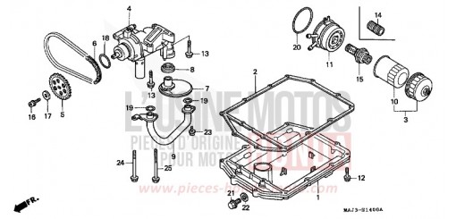 OIL PUMP ST1100AS de 1995
